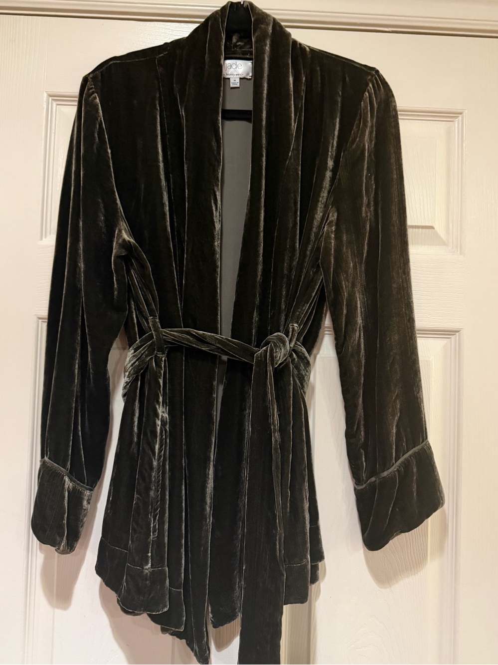 Johnny Was Velvet Kimono Jacket NWOT gorgeous - Picture 4 of 5
